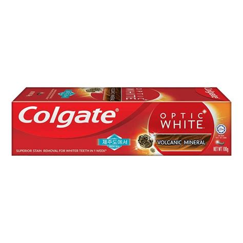 colgate optic white volcanic mineral review|I TRIED USING COLGATE OPTIC WHITE AND .